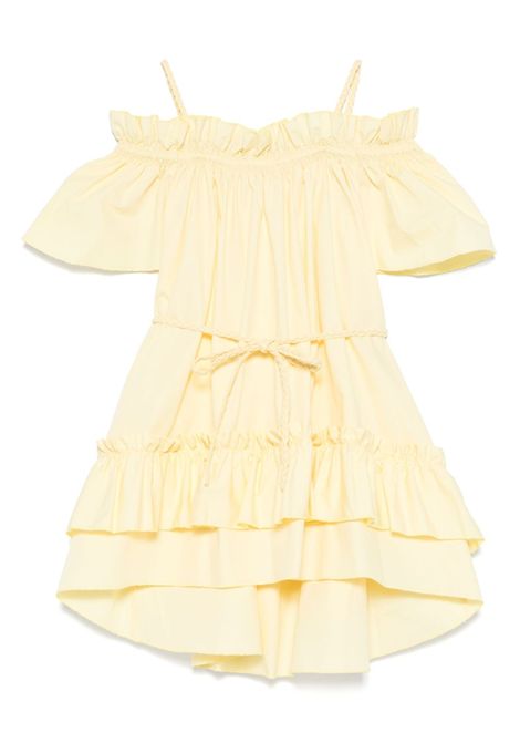 Abito in cotone A' LAPAGE | 25SAGDRE00013 BUCANEVECANARINO